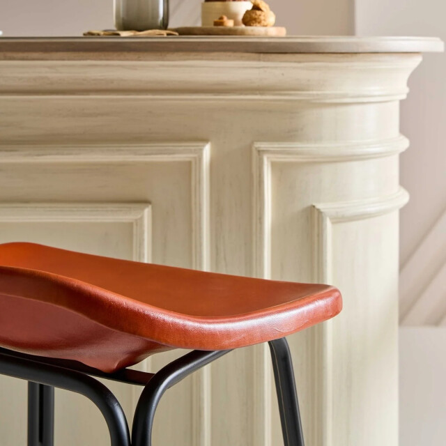 Signature Barkruk van leer l46 cm rockie 3170968 large