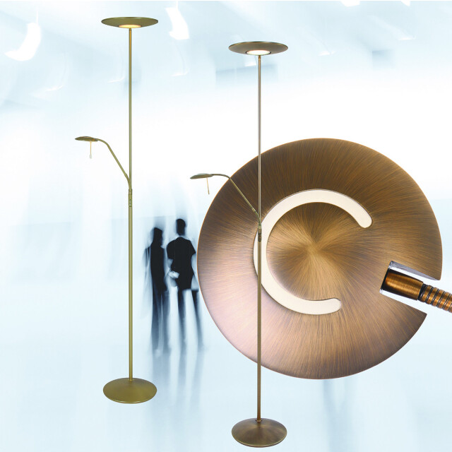 Bright Home Klassieke vloerlamp vega 2-lichts 2990653 large