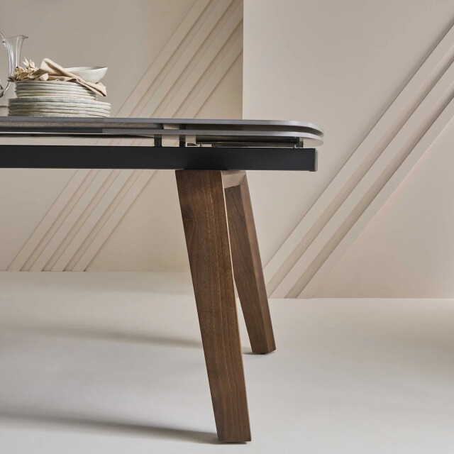 Signature Keramische tafel met verlengstuk l180 cm vecchio 3170975 large