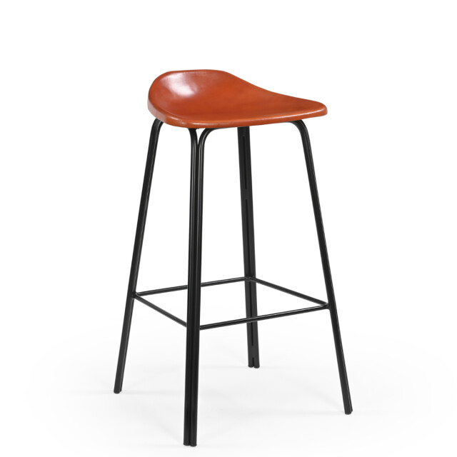 Signature Barkruk van leer l46 cm rockie 3170968 large