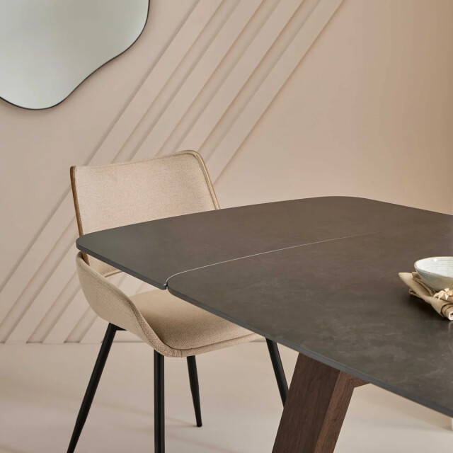 Signature Keramische tafel met verlengstuk l180 cm vecchio 3170975 large