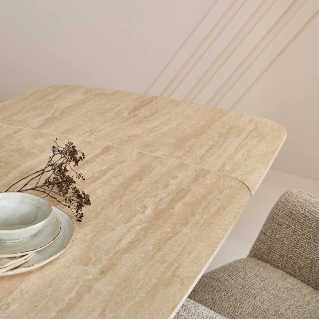 Signature Keramische tafel met verlengstukken l180 cm tivoli 3170974 large