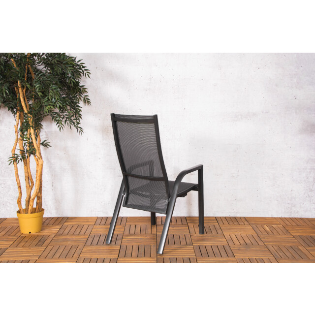 SenS-Line lucca verstelbare stapelstoel set van 2 57x85x110 aluminium 3079708 large