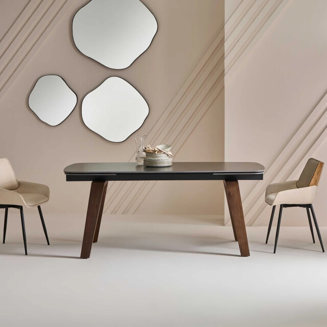 Signature Keramische tafel met verlengstuk l180 cm vecchio 3170975 large