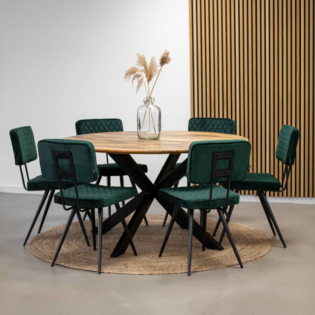 Kick Collection Kick eettafel jake 120cm - 3170954 large