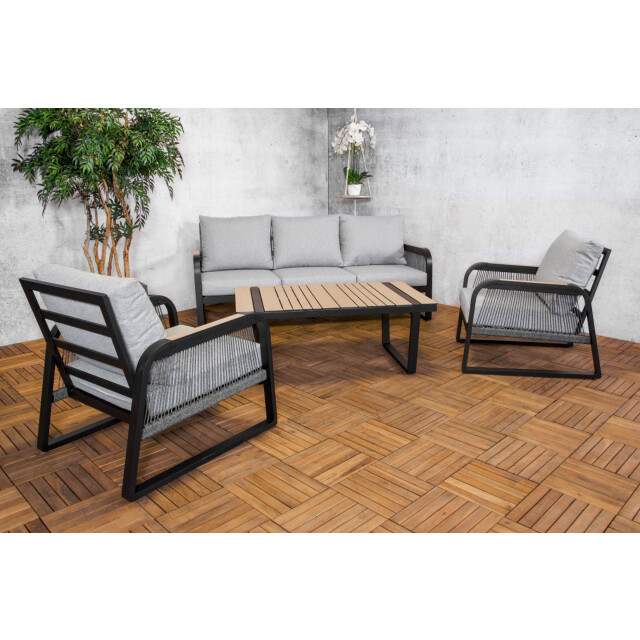 SenS-Line toscane tuin salontafel 117,5x70x46cm aluminium 3079729 large