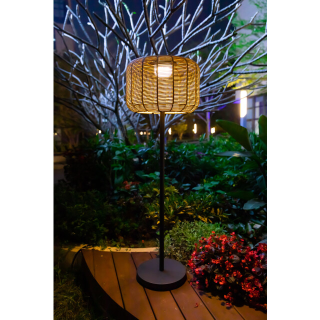 SenS-Line valerie tuinlamp solar Ø38cm rotan 3079763 large