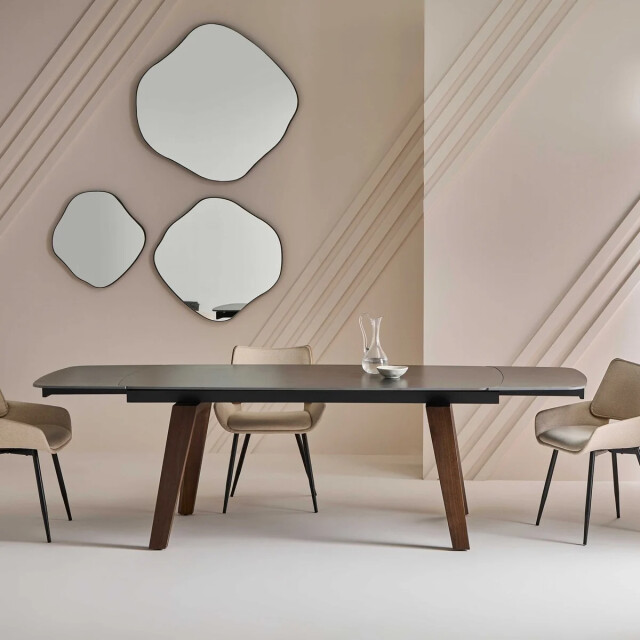 Signature Keramische tafel met verlengstuk l180 cm vecchio 3170975 large