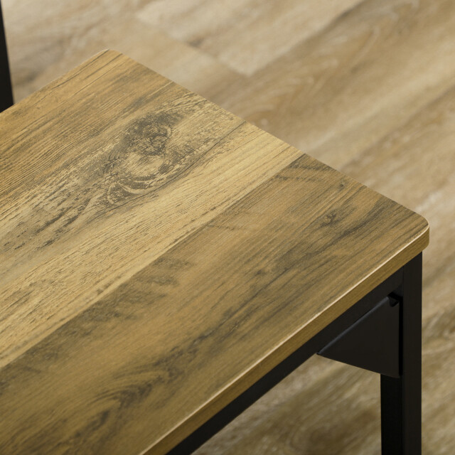 4goodz Eetkamerset industrieel design 3-delig voor 4 personen eettafel met 2 3170979 large
