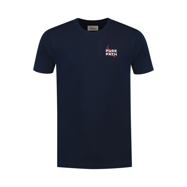 Pure Path Regular fit crewneck ss t-shirts 25010104 large