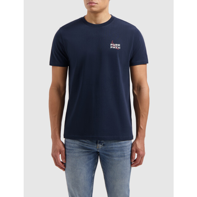 Pure Path Regular fit crewneck ss t-shirts 25010104 large