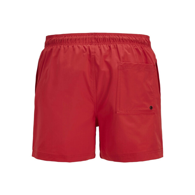 Jack & Jones Heren zwemshort jpstmaui double logo effen 12272799-True Red large