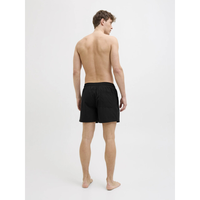 Jack & Jones Heren zwemshort jpstmaui double logo effen 12272799-Black large
