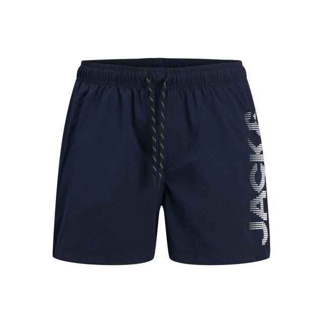 Jack & Jones Heren zwemshort jpstmaui jjswim splicelogo effen donker 12275129-Navy Blazer large