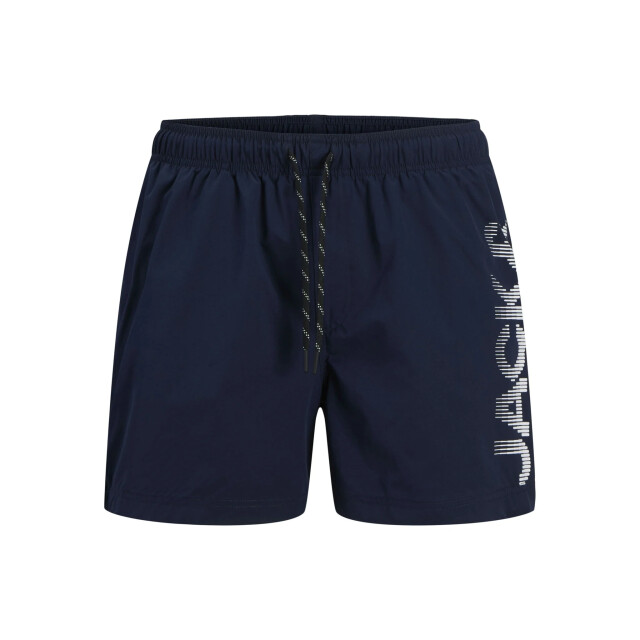 Jack & Jones Heren zwemshort jpstmaui jjswim splicelogo effen donker 12275129-Navy Blazer large