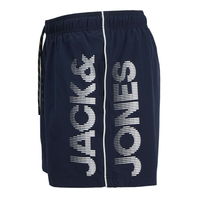 Jack & Jones Heren zwemshort jpstmaui jjswim splicelogo effen donker 12275129-Navy Blazer large