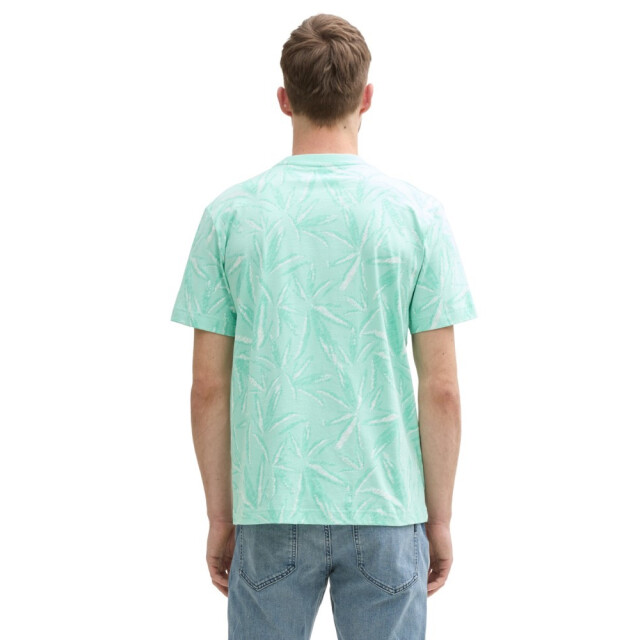 Tom Tailor Aop t-shirt mint 5339.21.0124 large