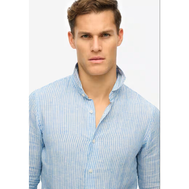 Superdry Linnen overhemd ls dessin 5309.39.0244 large