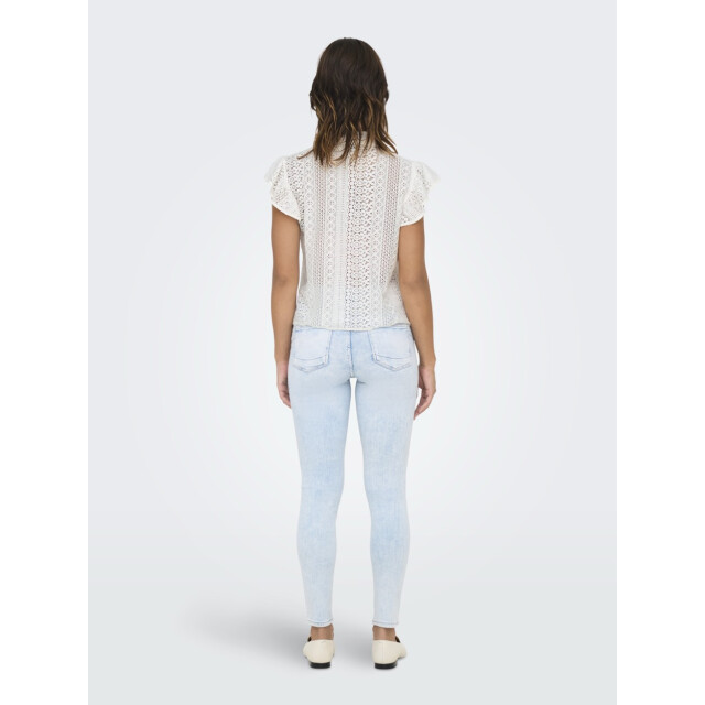 Only Onlgabina cap sleeve top wvn off-white 4382.02.0006 large
