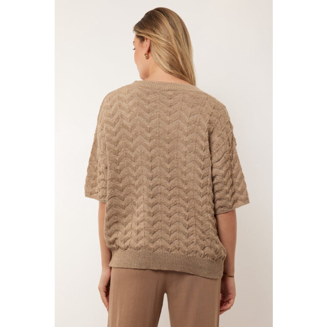 G-Maxx Tate knitting cardigan taupe 4249.77.0009 large