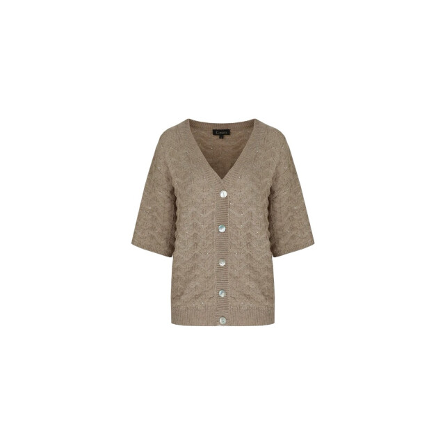 G-Maxx Tate knitting cardigan taupe 4249.77.0009 large