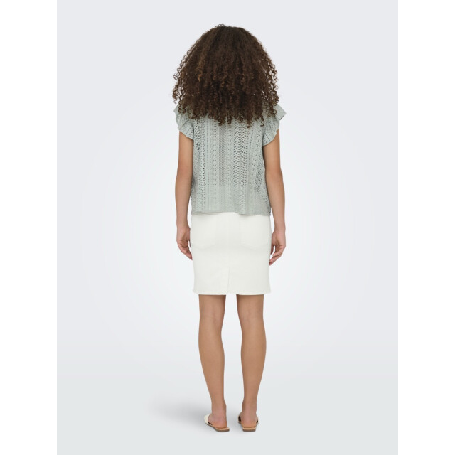 Only Onlgabina cap sleeve top wvn olijf 4382.22.0028 large
