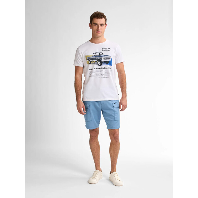 Petrol Industries Heren shirt m-1050-tsr604 0000 bright white Petrol M 1050 TSR604 0000BrightWhite large
