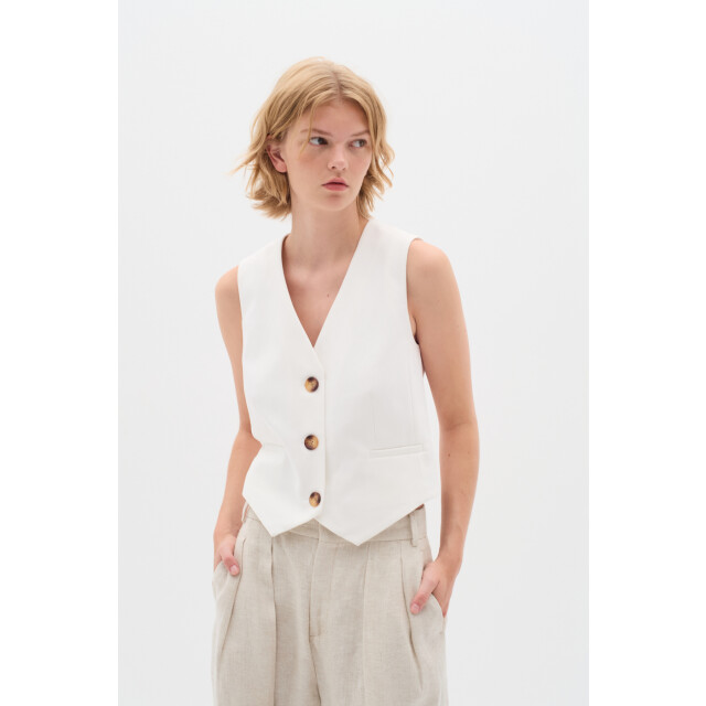 InWear Iw zella waistcoat white IW Zella Waistcoat White/110701 Whisper White large