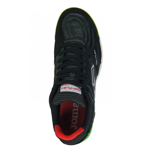 Joma Unisex volwassen top flex indoor lederen voetbalschoenen UTMR2422_black large