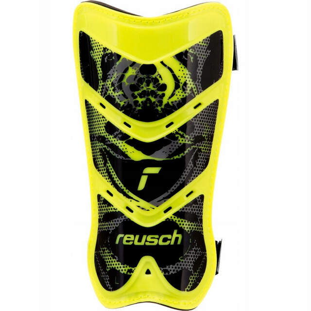 Reusch Heren attrakt lite logo voetbal slip-in scheenbeschermers UTMR78329_yellow large