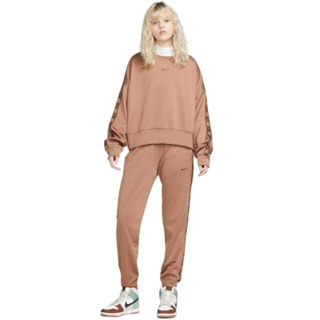 Nike Dames getapete joggingbroek UTMR78469_brown large