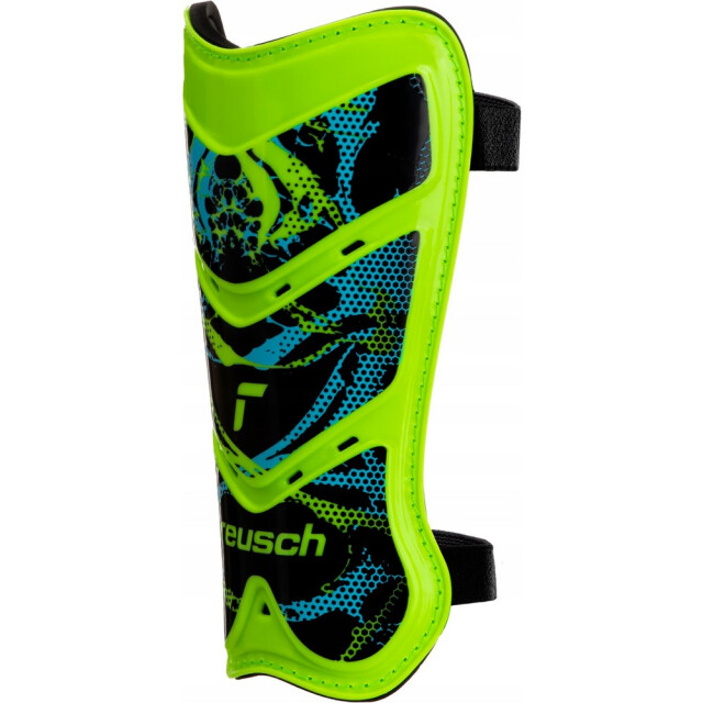 Reusch Heren attrakt lite logo voetbal slip-in scheenbeschermers UTMR78329_green large