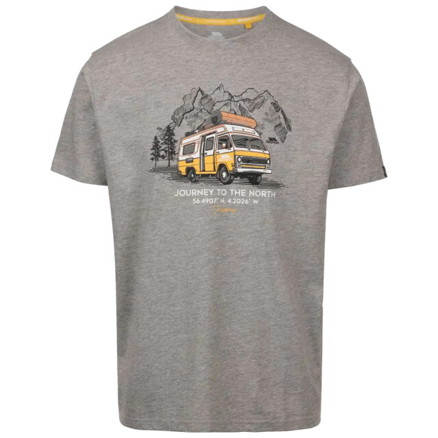 Trespass Heren tokso t-shirt UTTP6957_greymarl large