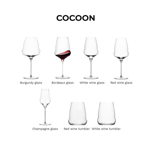 Stölzle Stolzle cocoon 645 ml bordeaux wijnglazen kristal 6 stuks 3171182 large