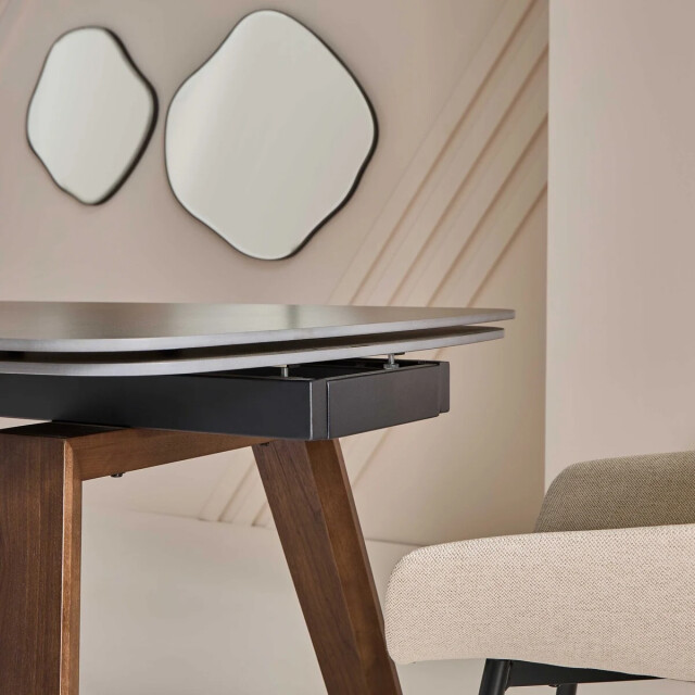 Signature Keramische tafel met verlengstuk l180 cm vecchio 3170975 large