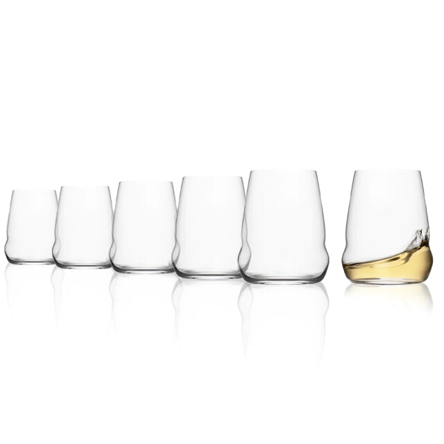 Stölzle Stolzle cocoon 380 ml witte wijn tumblers- waterglazen- kristal 6 stuks 3171181 large