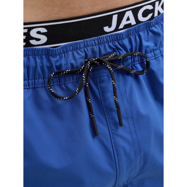 Jack & Jones Heren zwemshort jpstmaui jjswim double waistband 12272949-Turkish Sea large