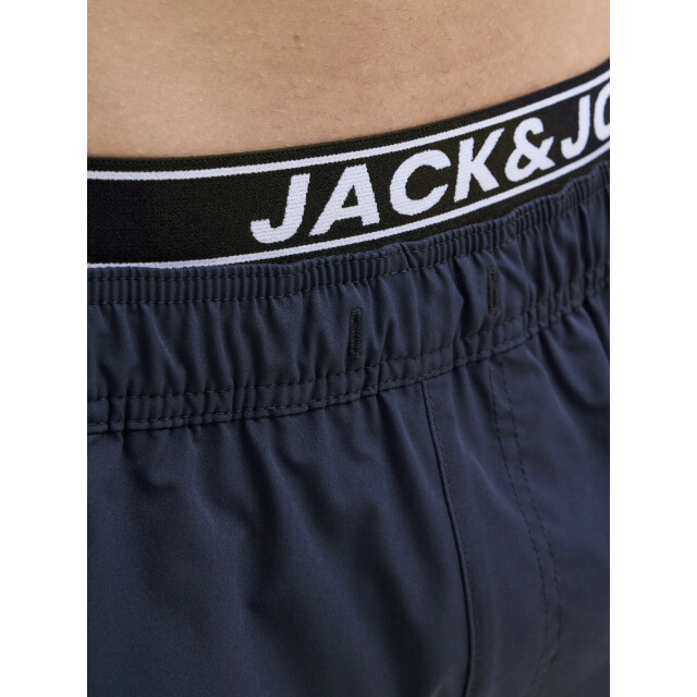 Jack & Jones Heren zwemshort jpstmaui jjswim double waistband donker 12272949-Navy Blazer large