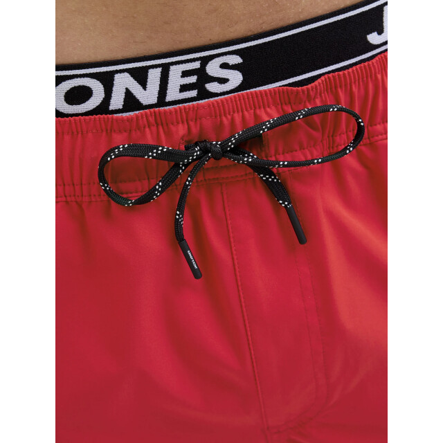 Jack & Jones Heren zwemshort jpstmaui jjswim double waistband 12272949-True Red large