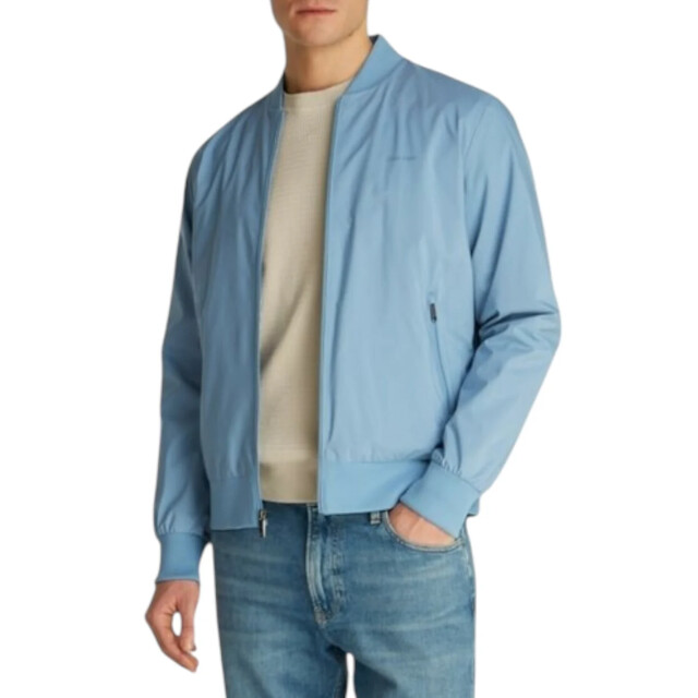 Calvin Klein Licht heren jas Calvin Klein Lichtblauw Bomber Jas large