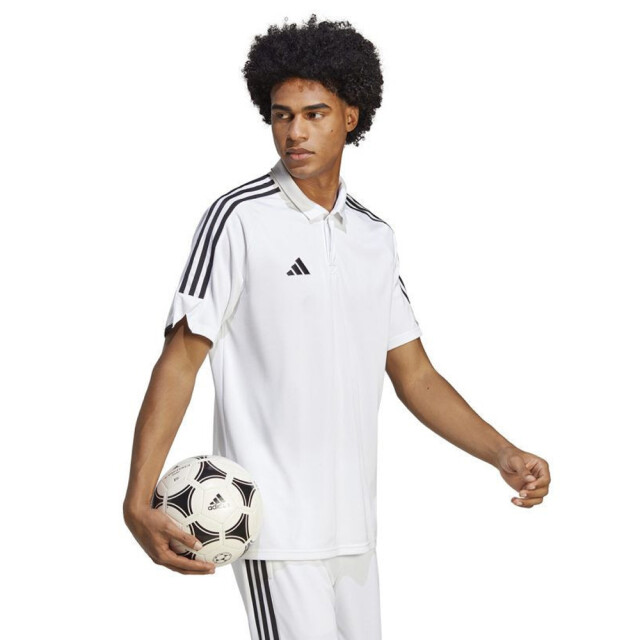 Adidas Heren tiro 23 league poloshirt UTMR1545_white large