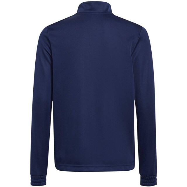 Adidas Kinder/kids entrada 22 sweatshirt met kwart ritssluiting UTMR202_navyblue large