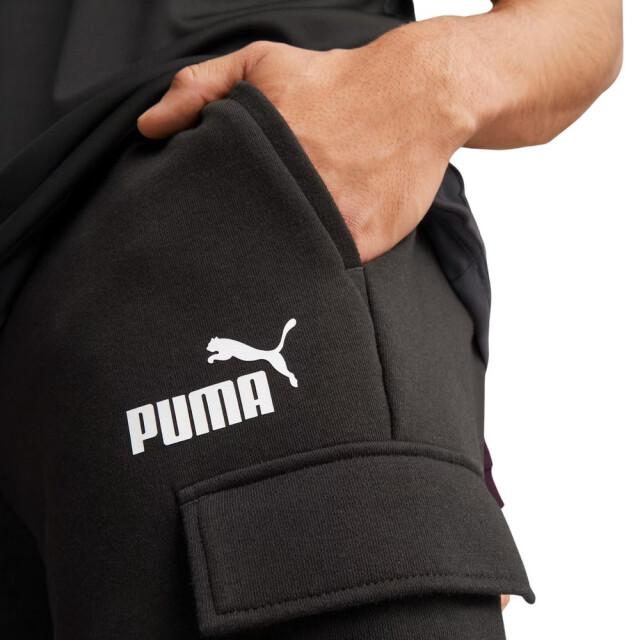 Puma Heren essentiële cargo shorts UTMR1859_black large