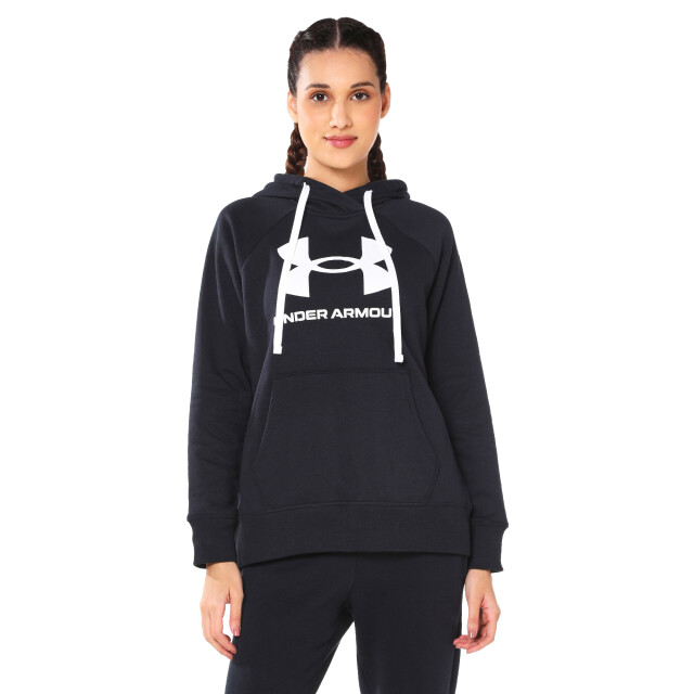Under Armour Dames rival logo fleece hoodie UTMR276_black large