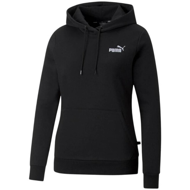 Puma Dames ess+ geborduurde hoodie UTMR312_black large