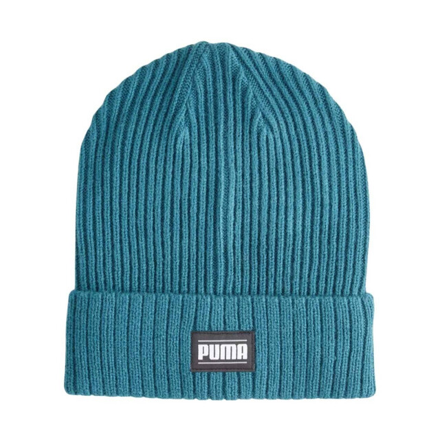 Puma Klassieke geribde omgeslagen muts voor volwassenen UTMR336_blue large