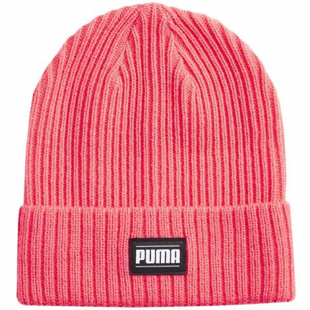 Puma Klassieke geribde omgeslagen muts voor volwassenen UTMR336_pink large