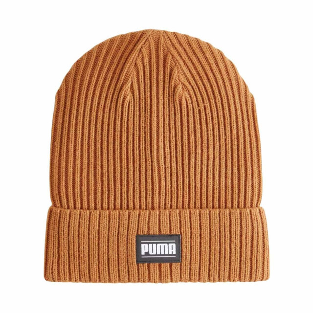 Puma Klassieke geribde omgeslagen muts voor volwassenen UTMR336_brown large