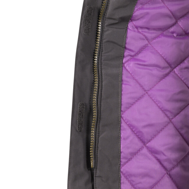 Trespass Meisjes rhoda waterdichte jas UTTP5338_darkgrey large