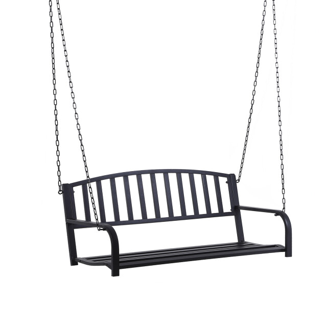 4goodz Schommelbank tuinschommel 2-zits hangbank metaal - 3171377 large